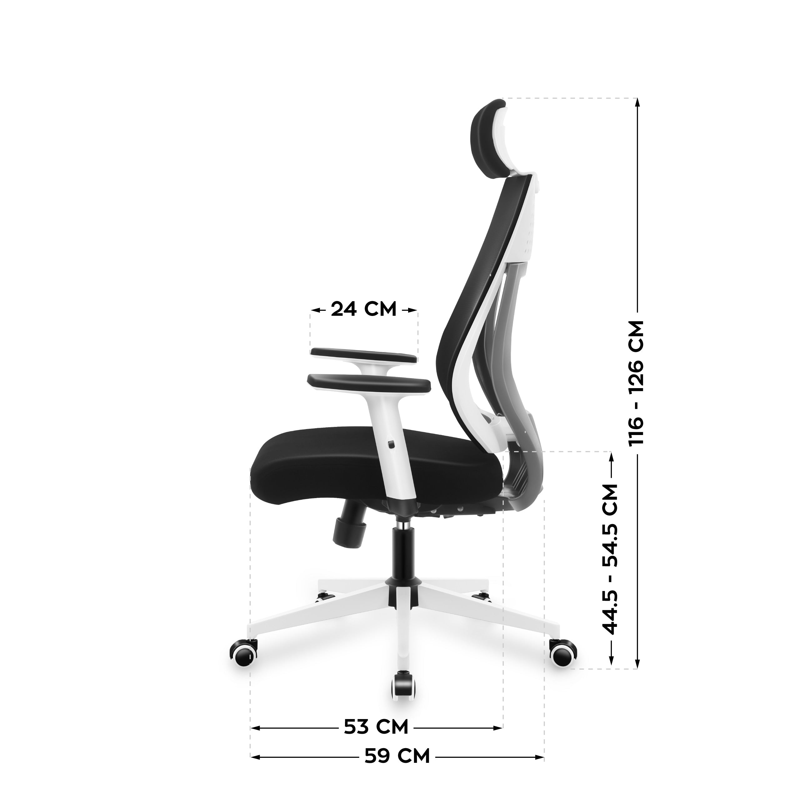 MARK ADLER MANAGER 3.9 Scaun de birou negru