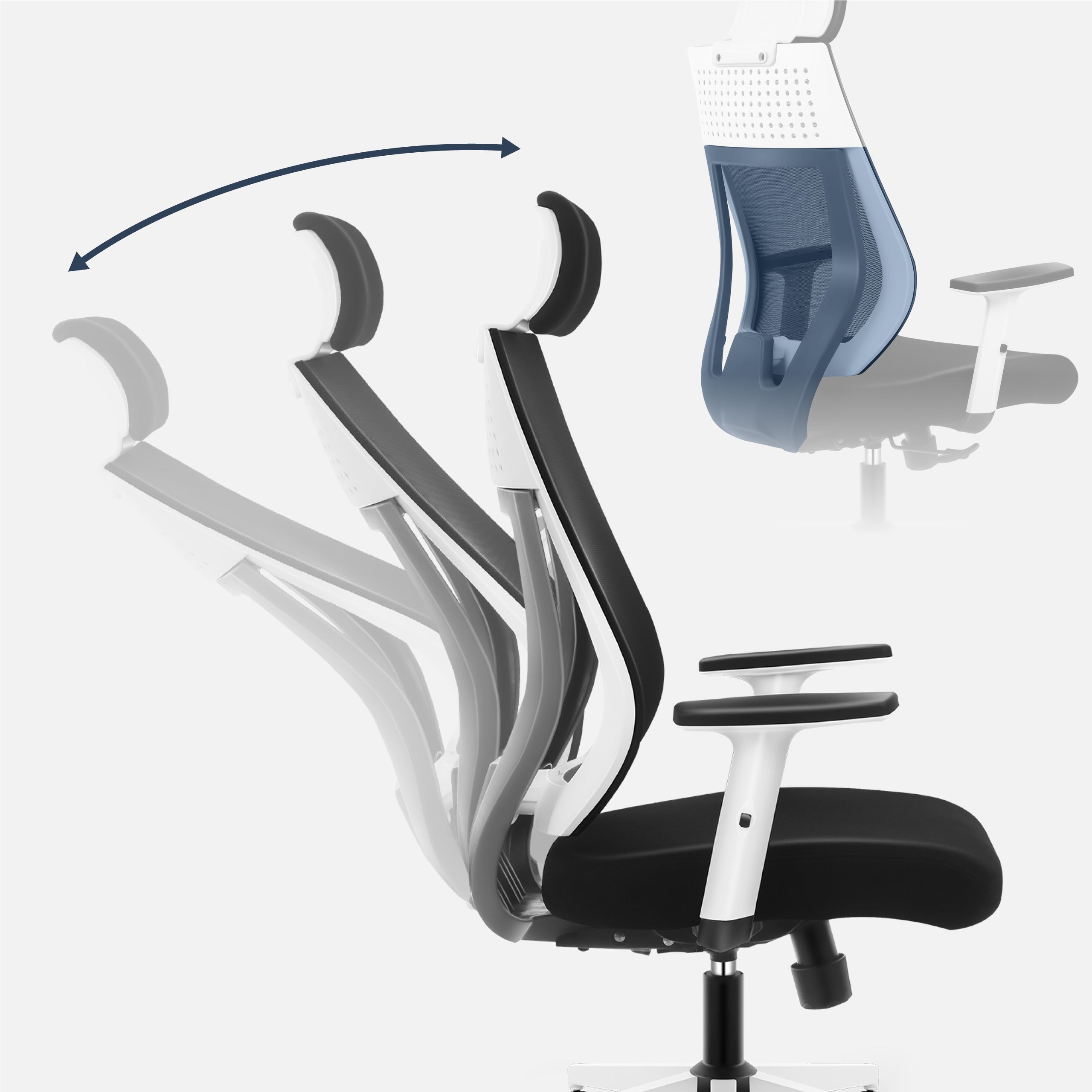 Funcția SoftFlex - balansare confortabilă și lină a scaunului