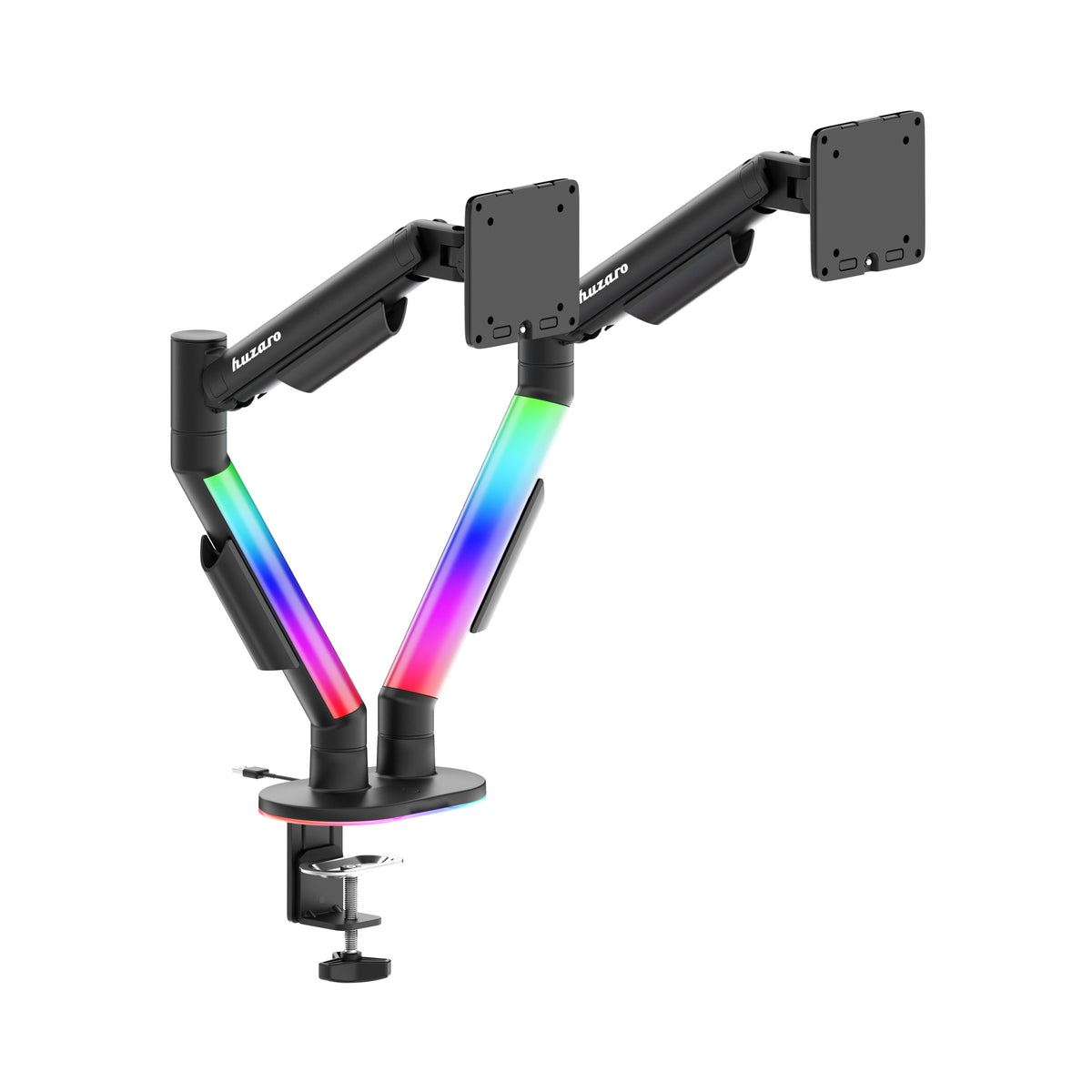 Suport de birou pentru 2 monitoare Huzaro Motion 2.6 RGB