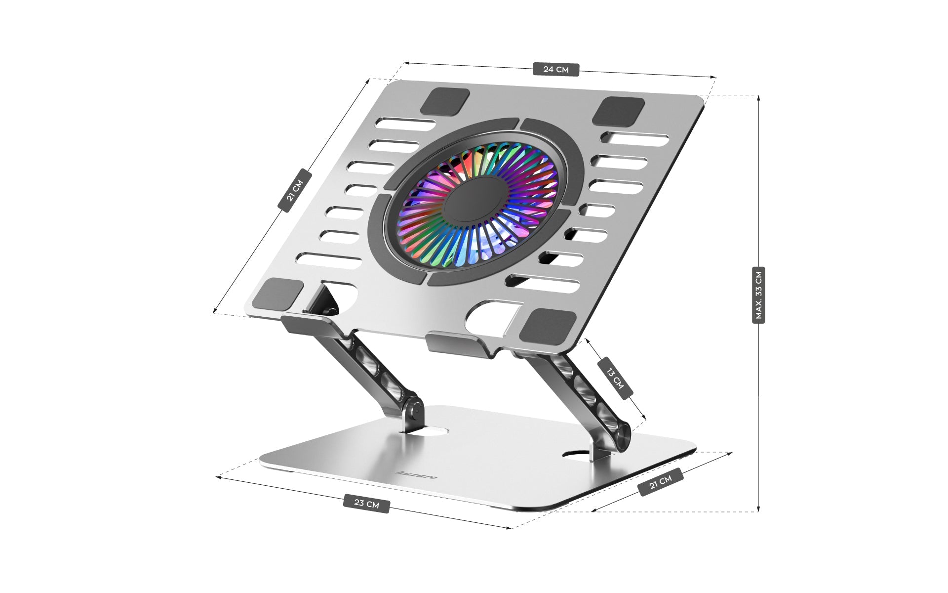 Suport de răcire pentru laptop Huzaro Hold 4.0 RGB