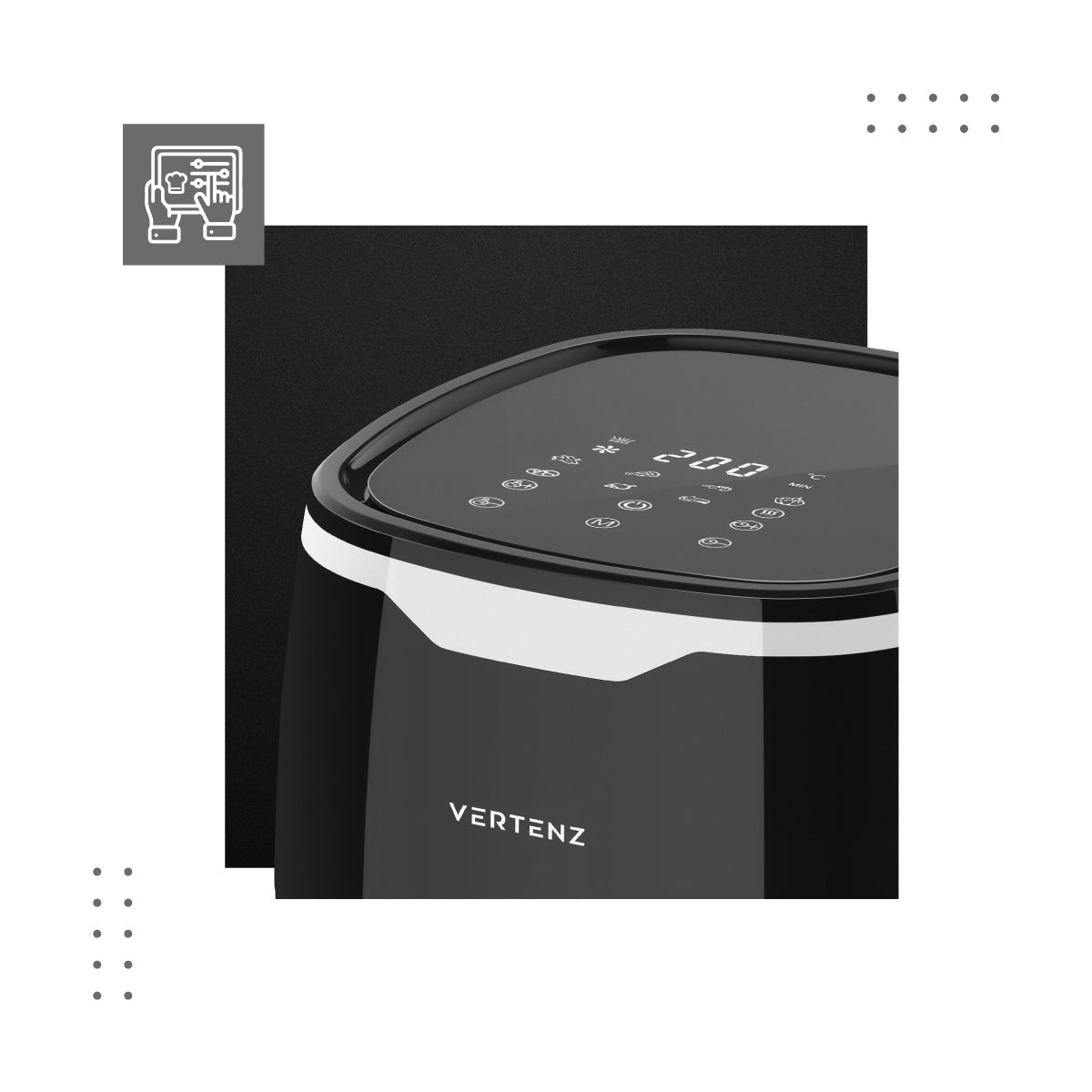Panou de control LED convenabil