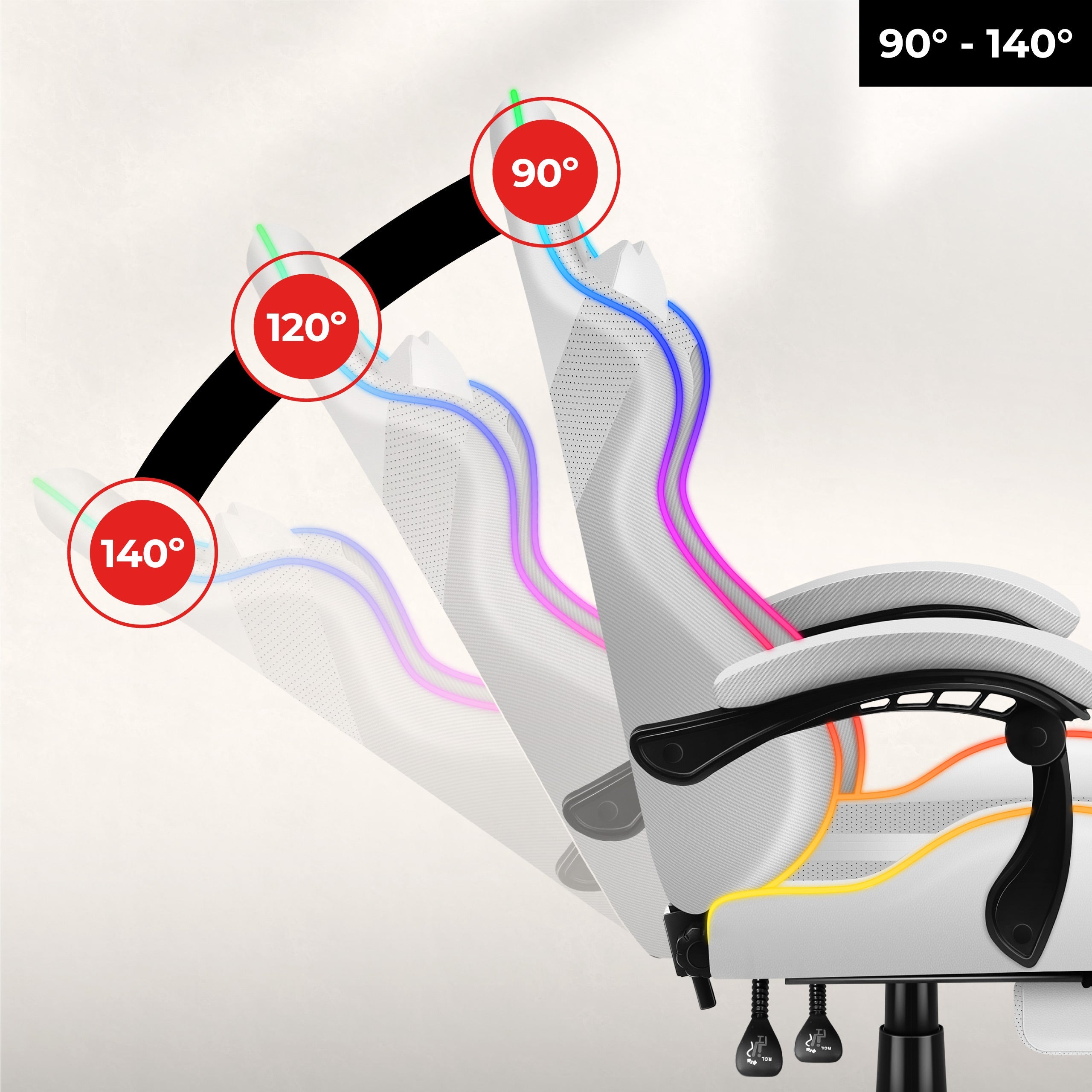 Înclinare confortabilă a spătarului