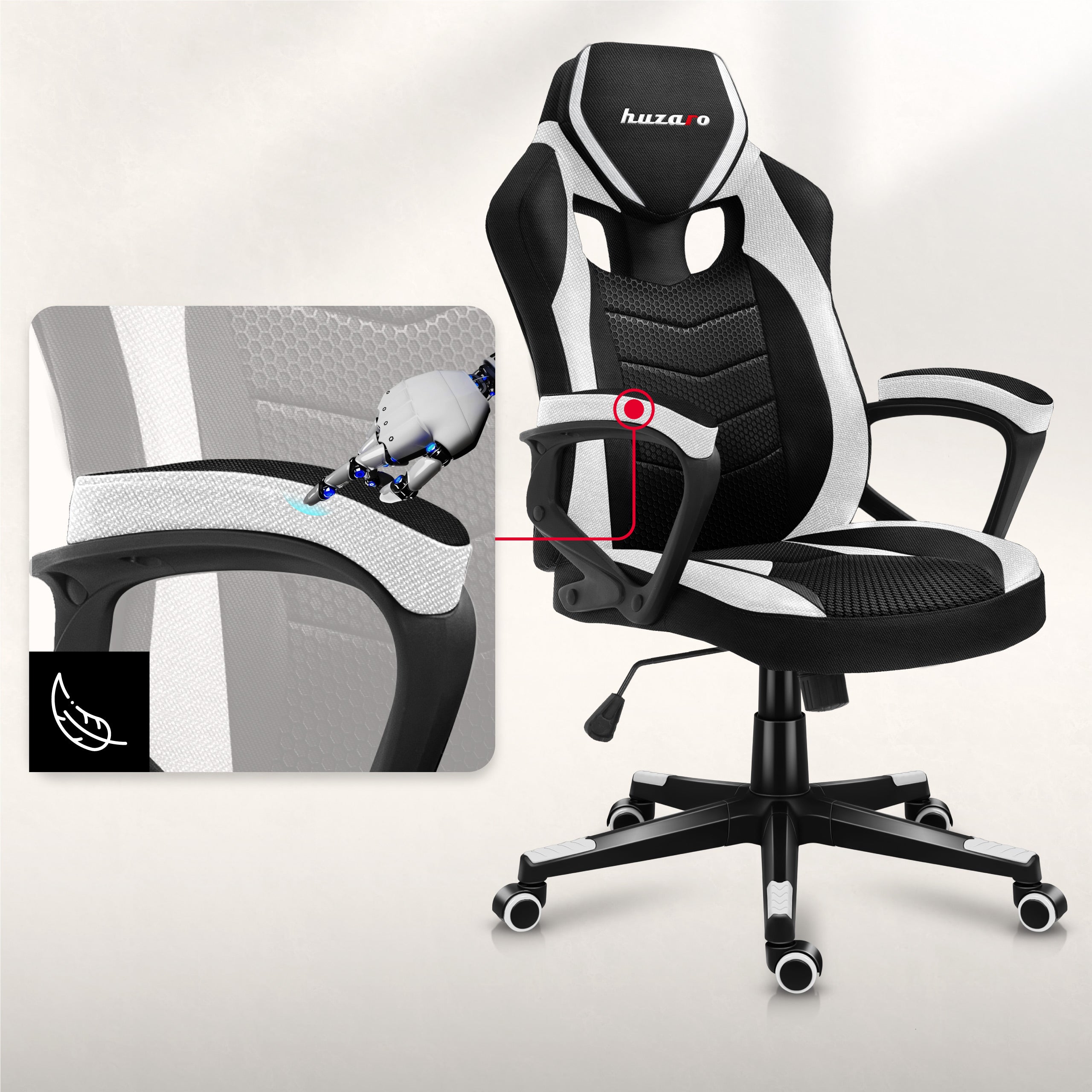 Suporturi pentru brațe moi, antiderapante