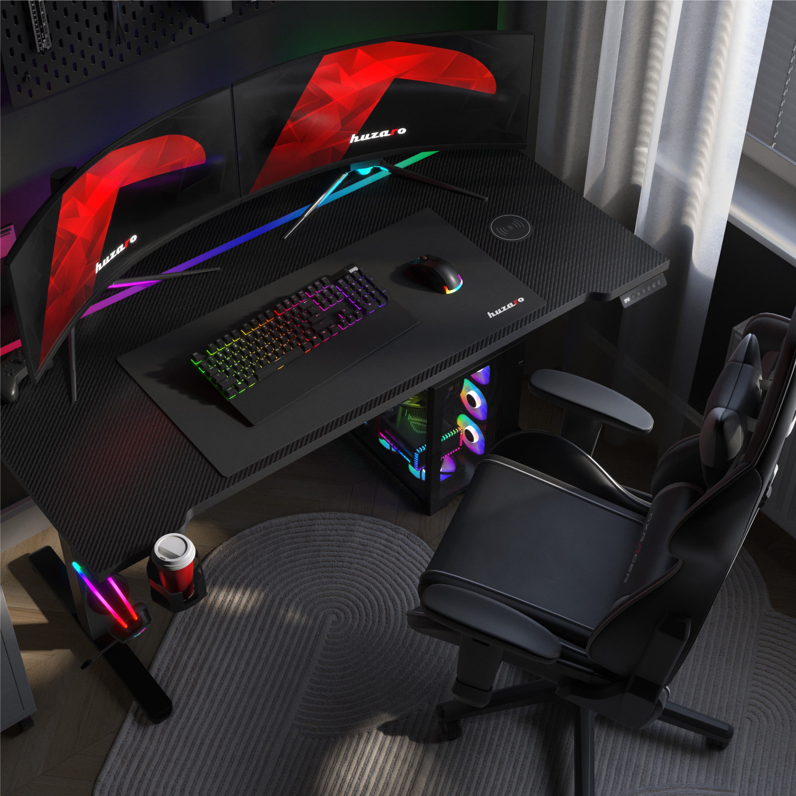 Birou electric pentru jocuri cu masă reglabilă pe înălțime