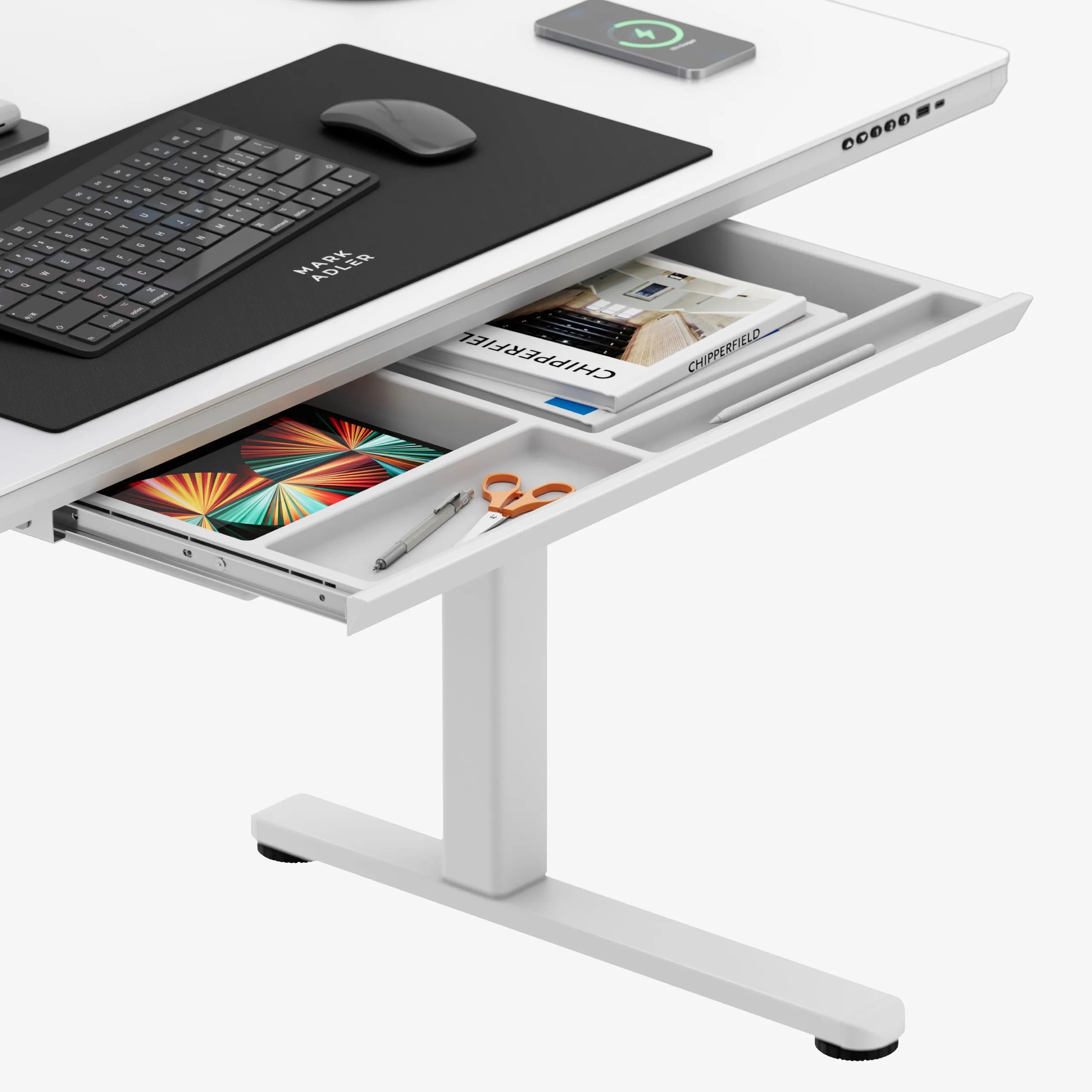 Blat de lucru din sticlă călită: esența modernității și funcționalității