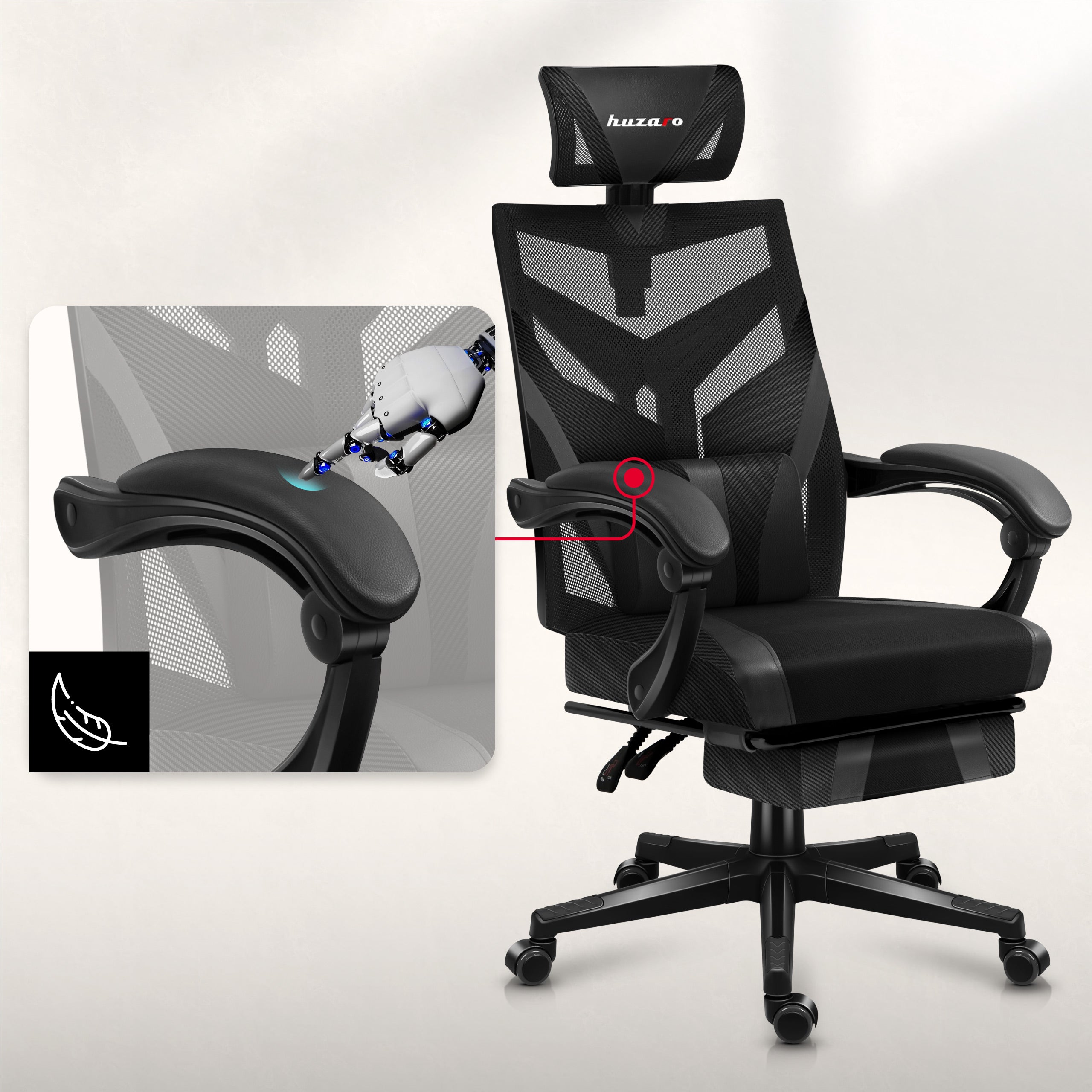 Brațe ergonomice, confortabile
