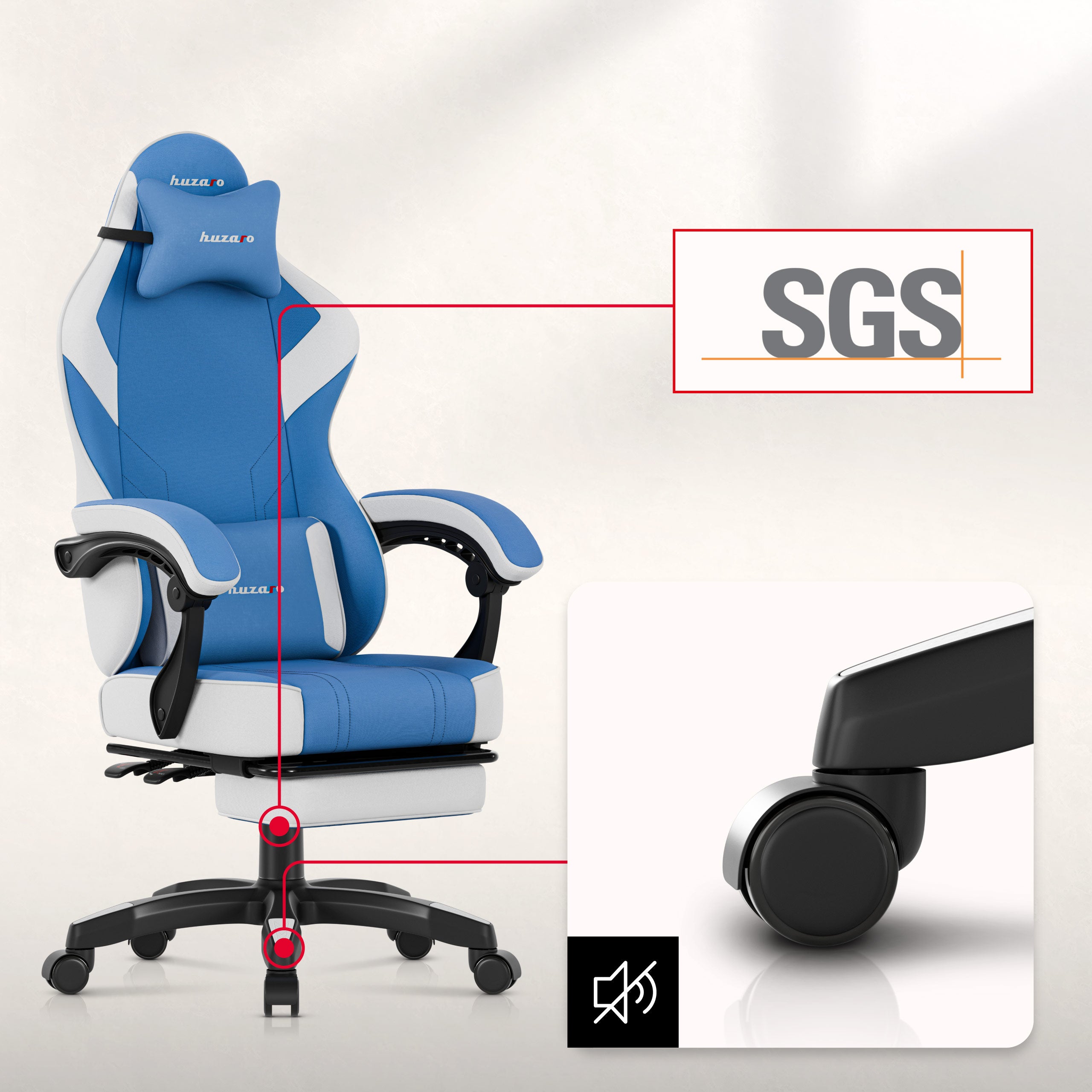 Roți din cauciuc poliuretanic 50 mm