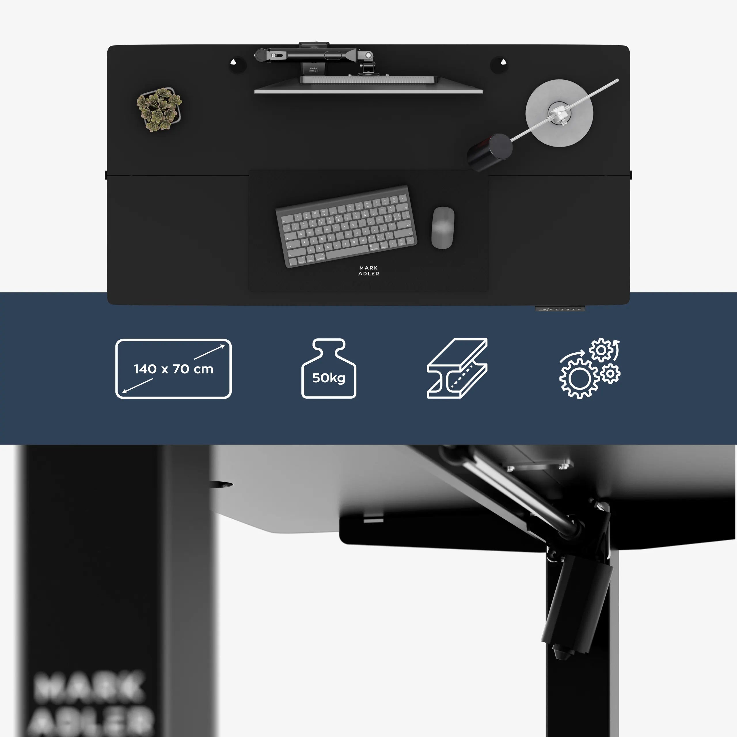 Funcționare stabilă și silențioasă