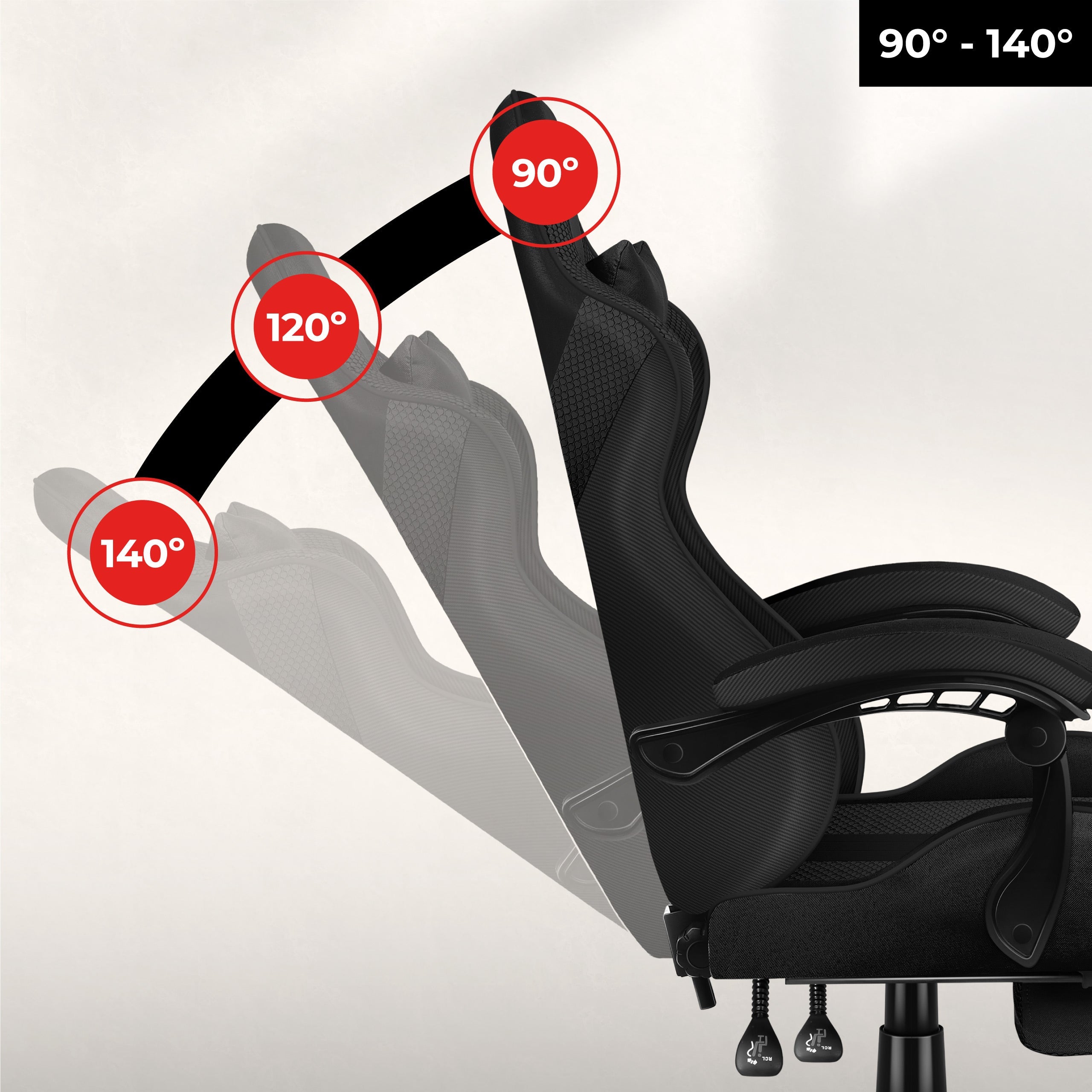 Înclinare confortabilă a spătarului