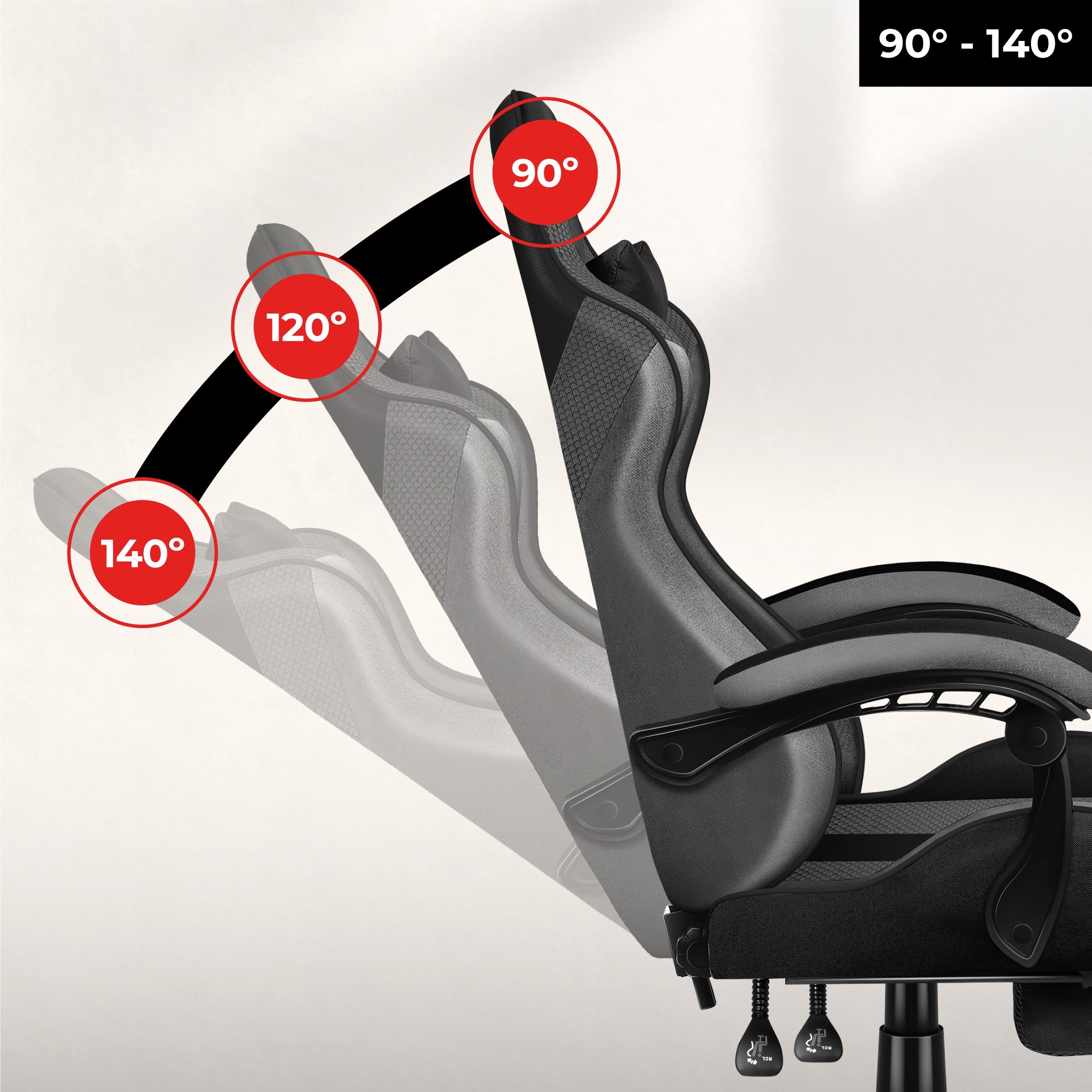 Înclinare confortabilă a spătarului