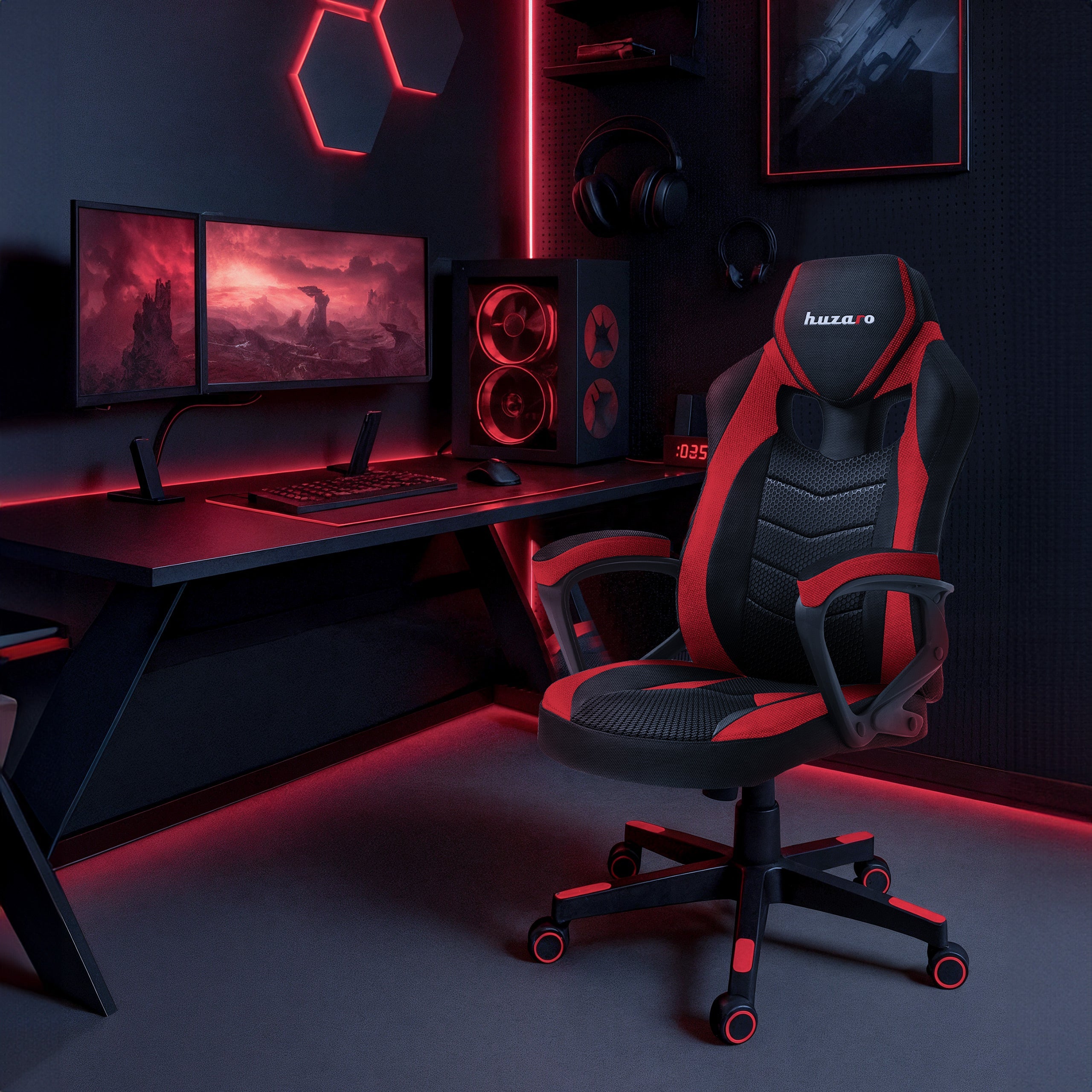 SCAUN DE GAMING HUZARO FORCE 2.5