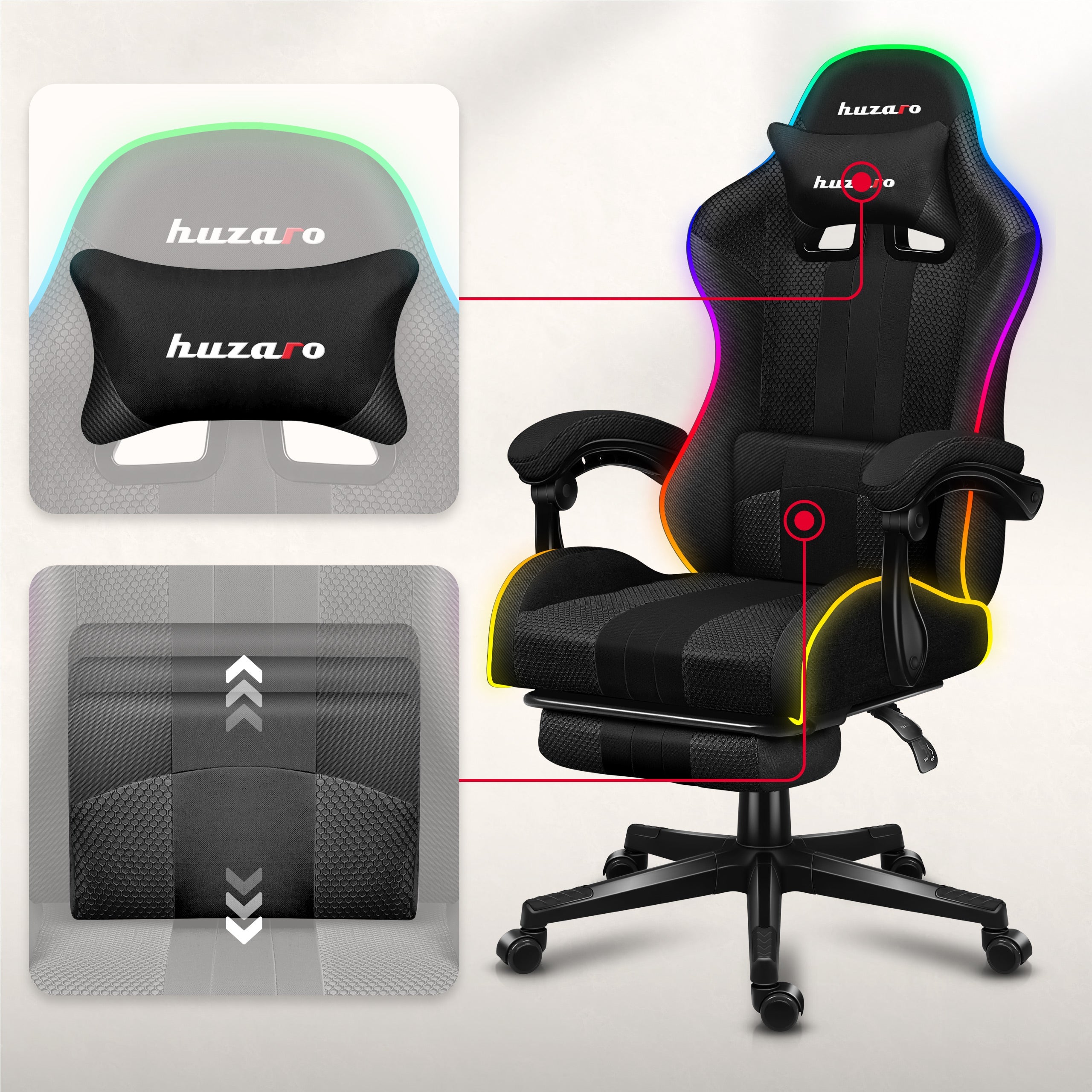 Pernă pentru gât și pernă lombară