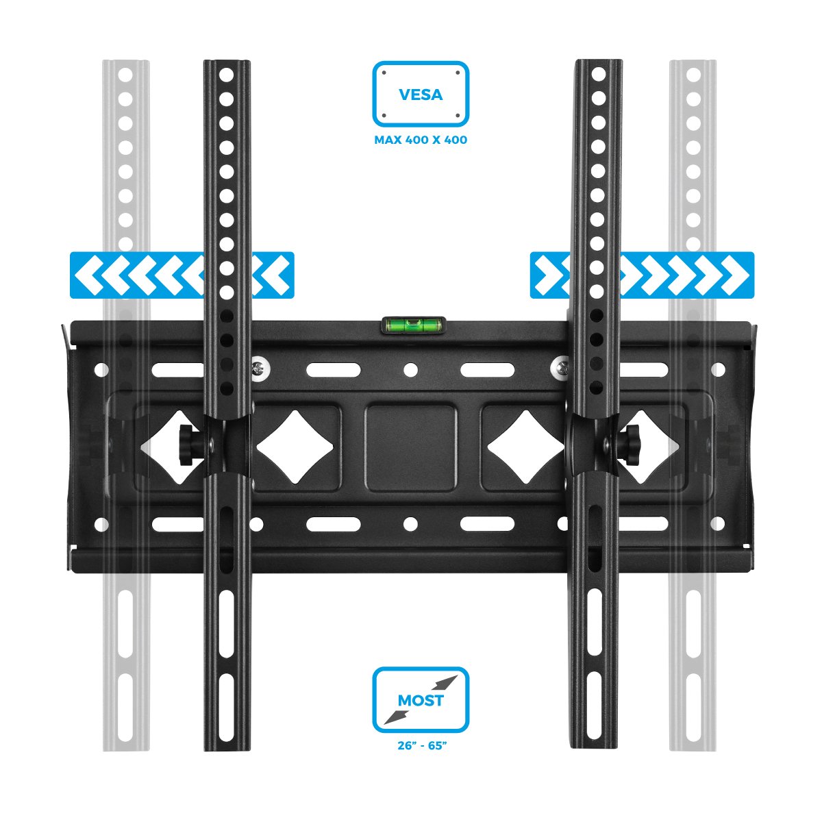 Reglarea distanței dintre șuruburi