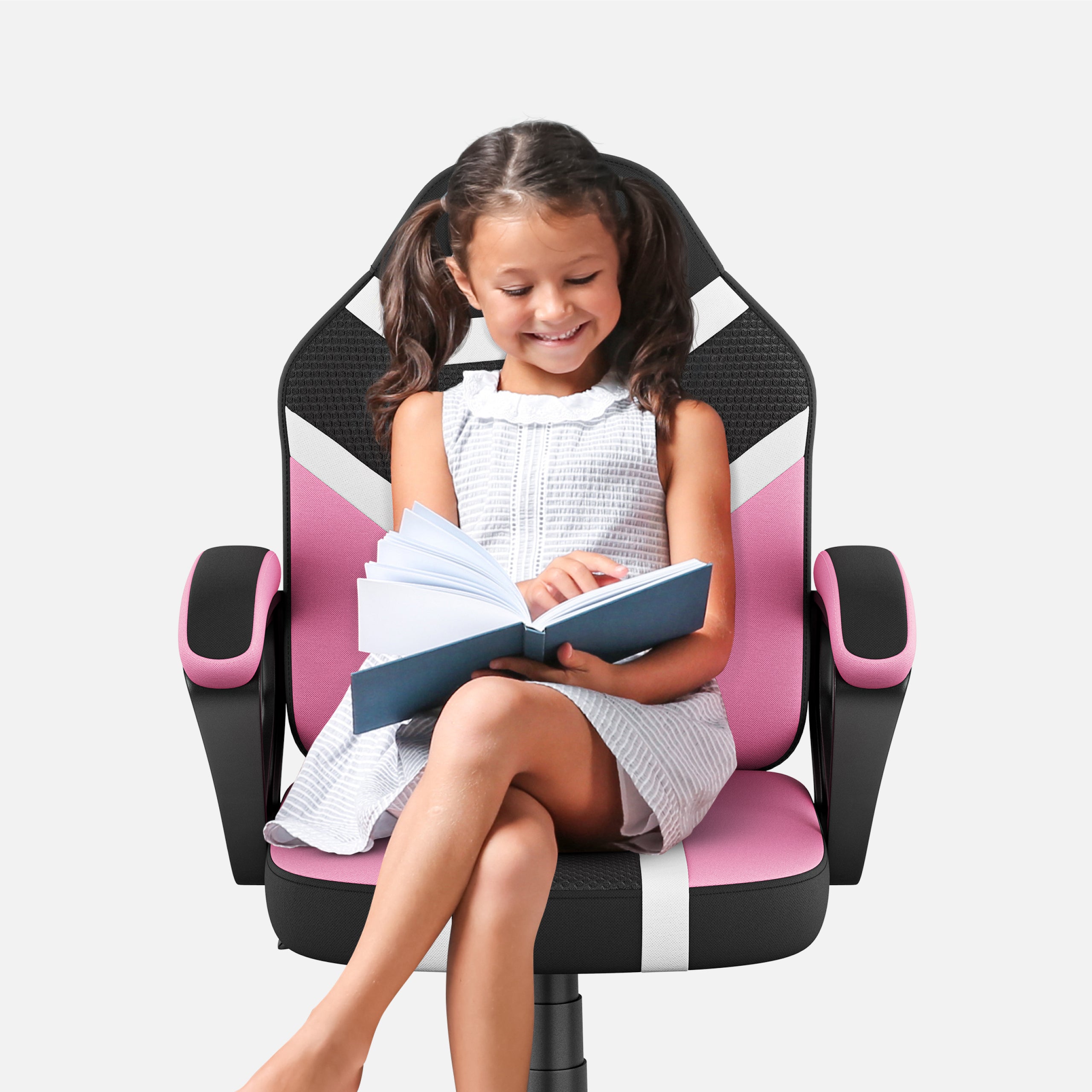 Scaun de gaming pentru copii HUZARO RANGER 1.0 Pink Mesh