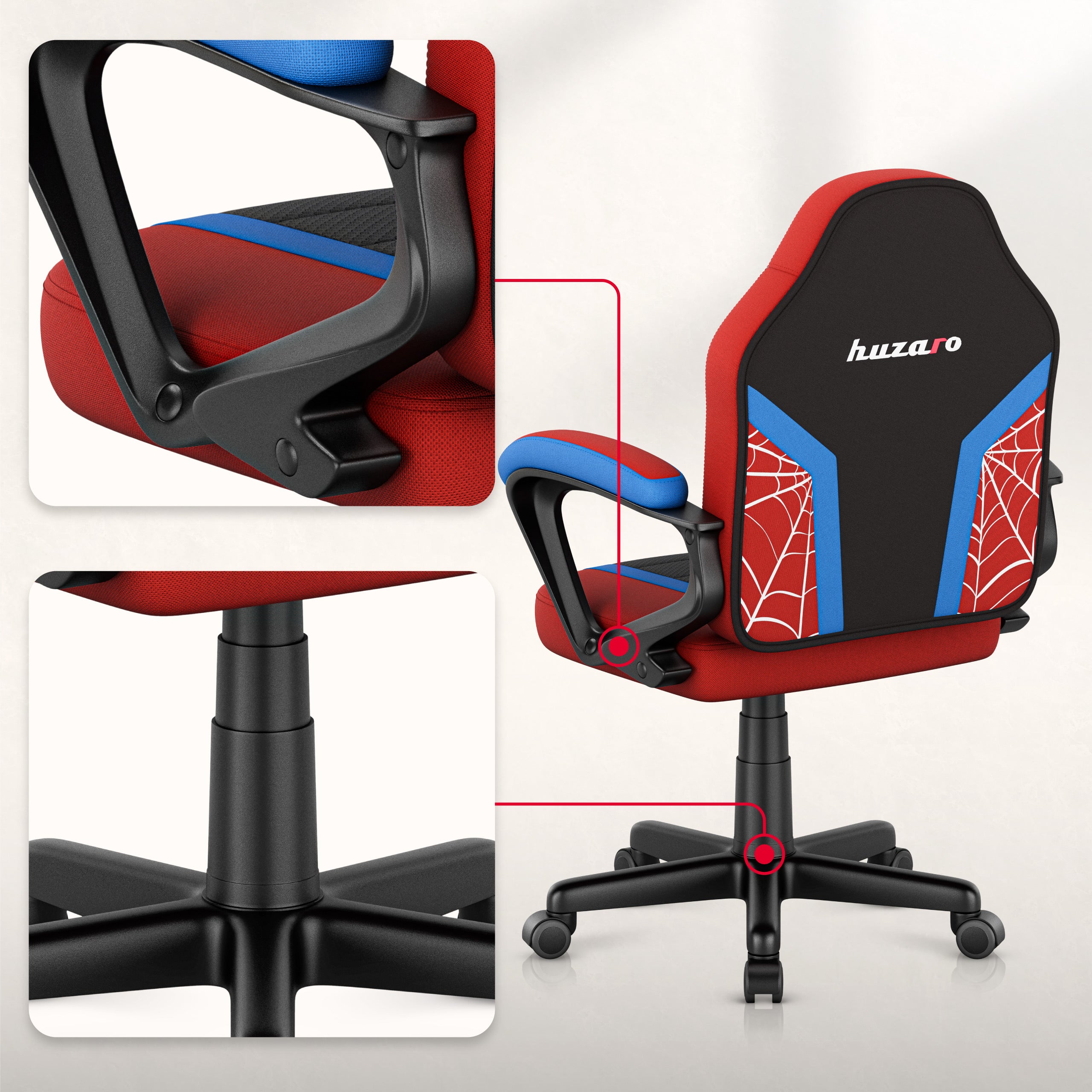 Huzaro Ranger 1.0 Spider Mesh scaun de gaming pentru copii