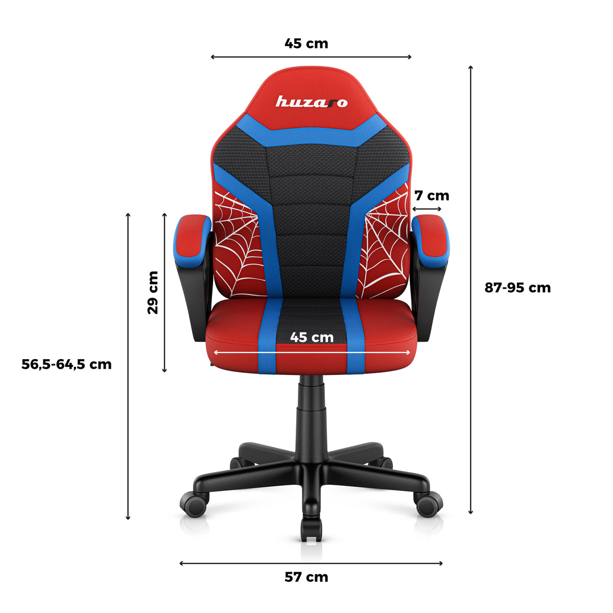 Huzaro Ranger 1.0 Spider Mesh scaun de gaming pentru copii