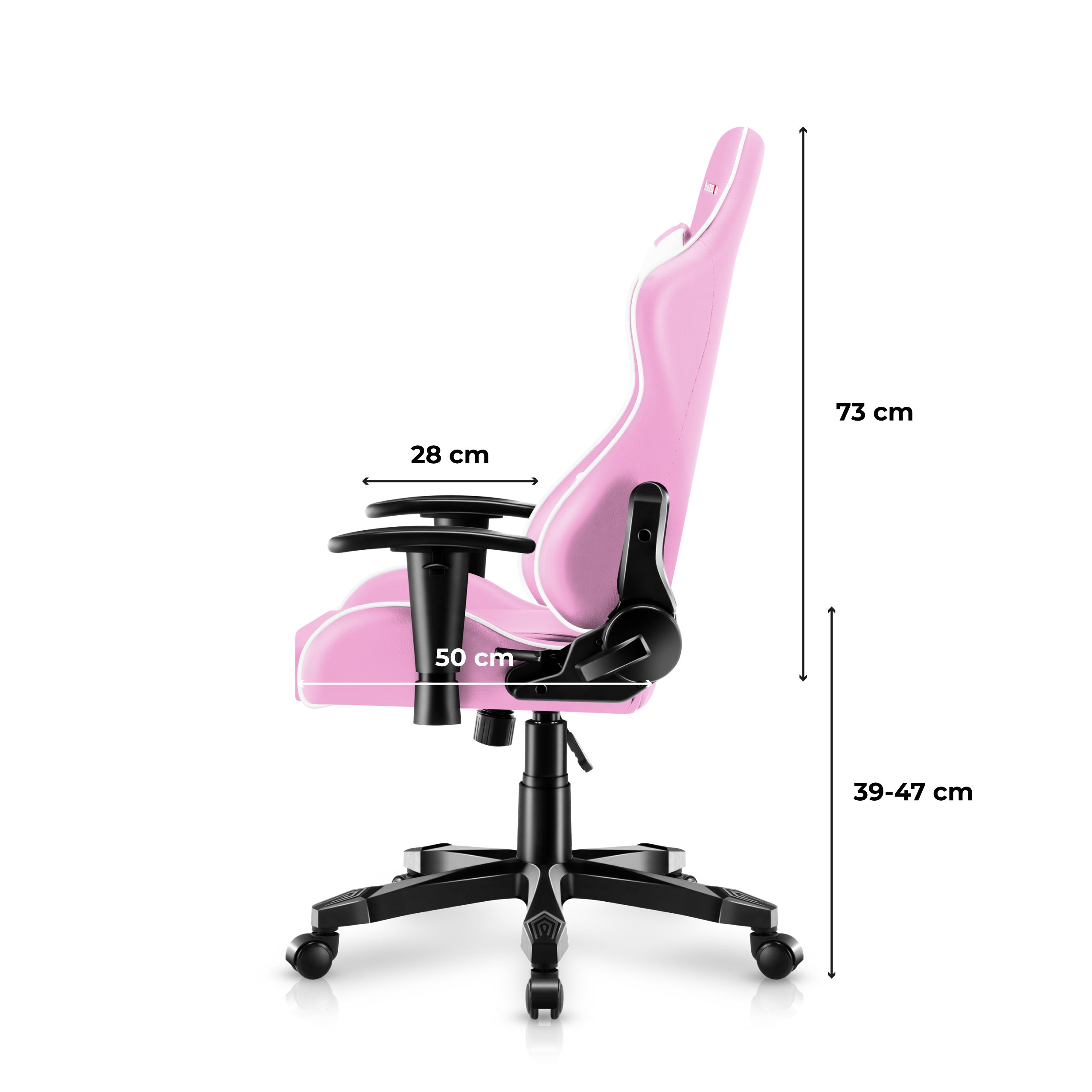 Scaun de gaming pentru copii Huzaro RANGER 6.0 Pink