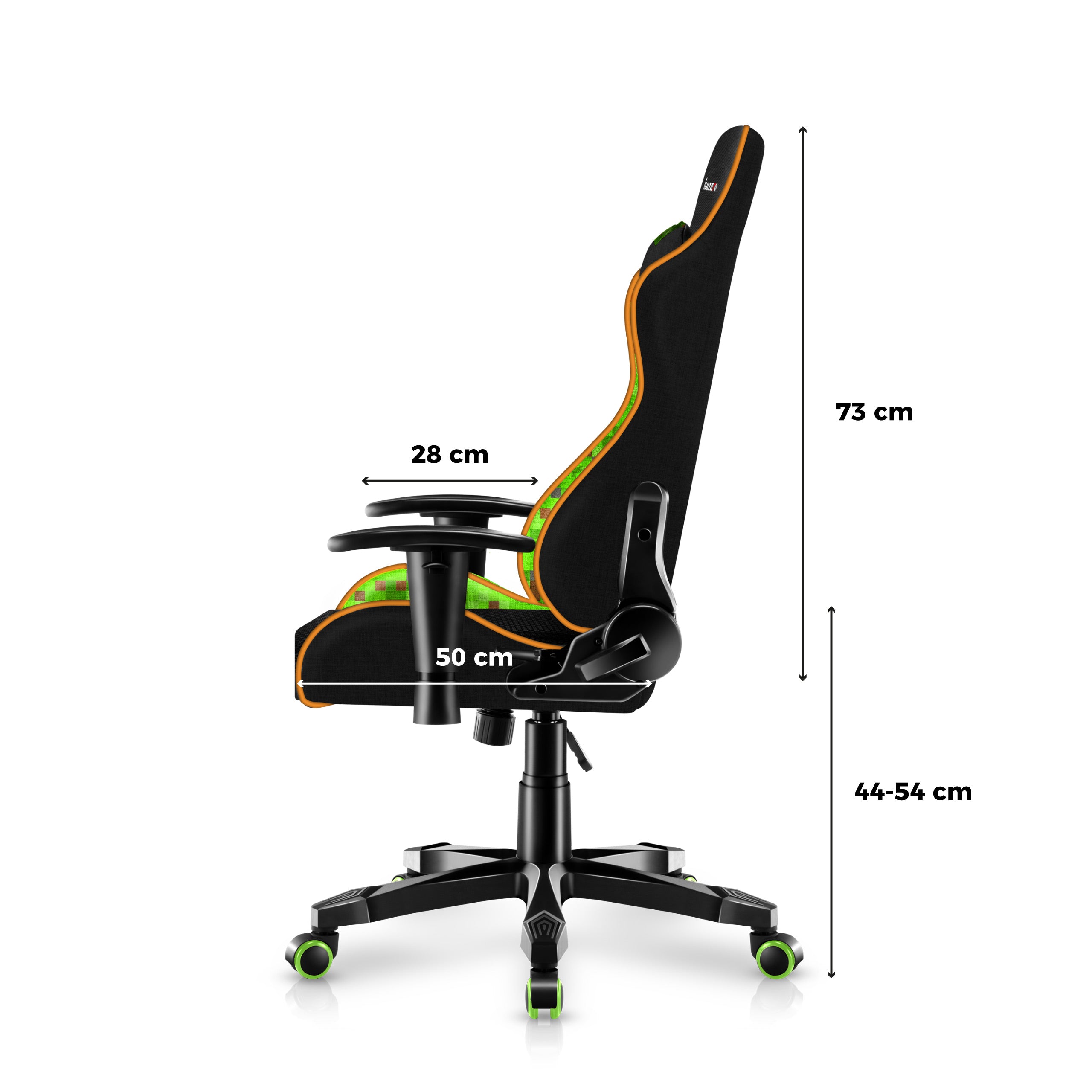 Scaun de gaming pentru copii HUZARO RANGER 6.0 Pixel Mesh