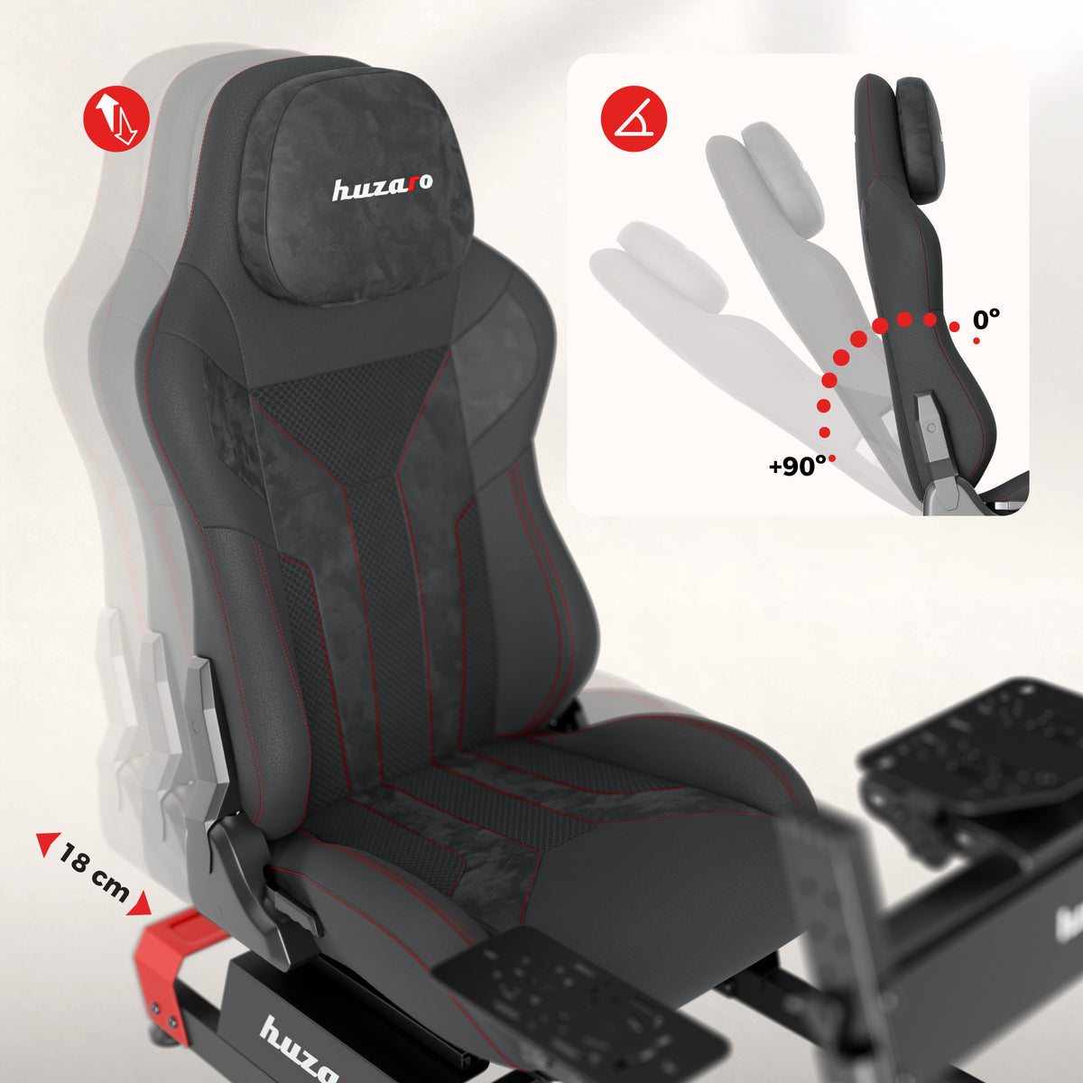 Cockpit pentru sim racing Huzaro Speed 5.7