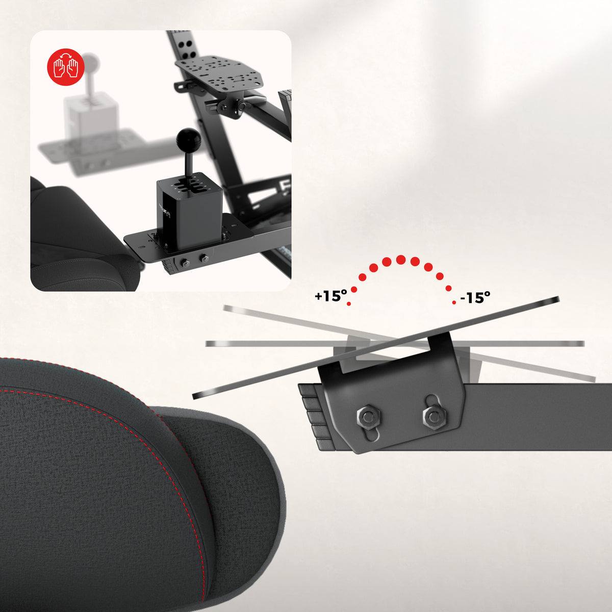 Cockpit pentru sim racing Huzaro Speed 5.7