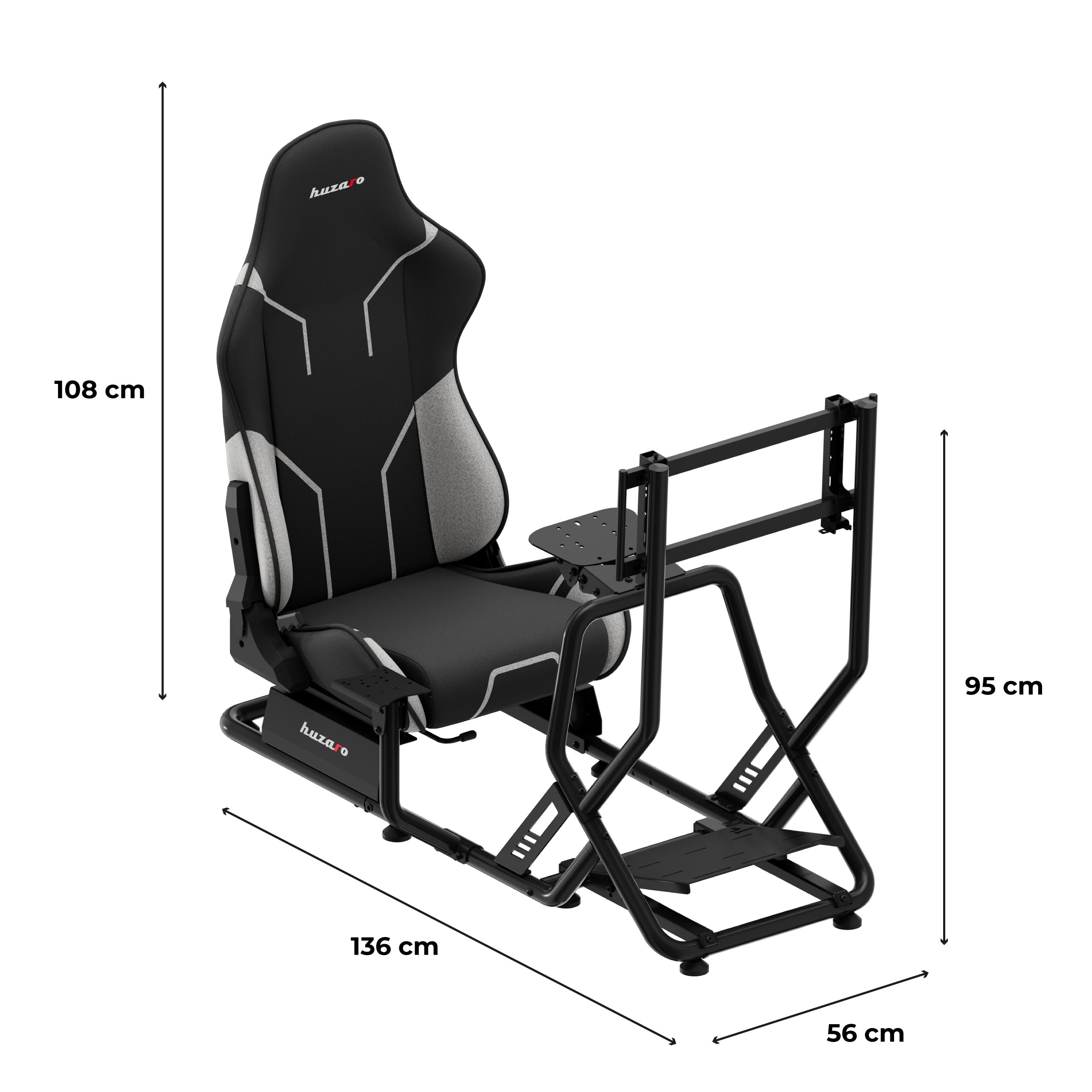 Huzaro Speed 6.0 cockpit de curse simulate