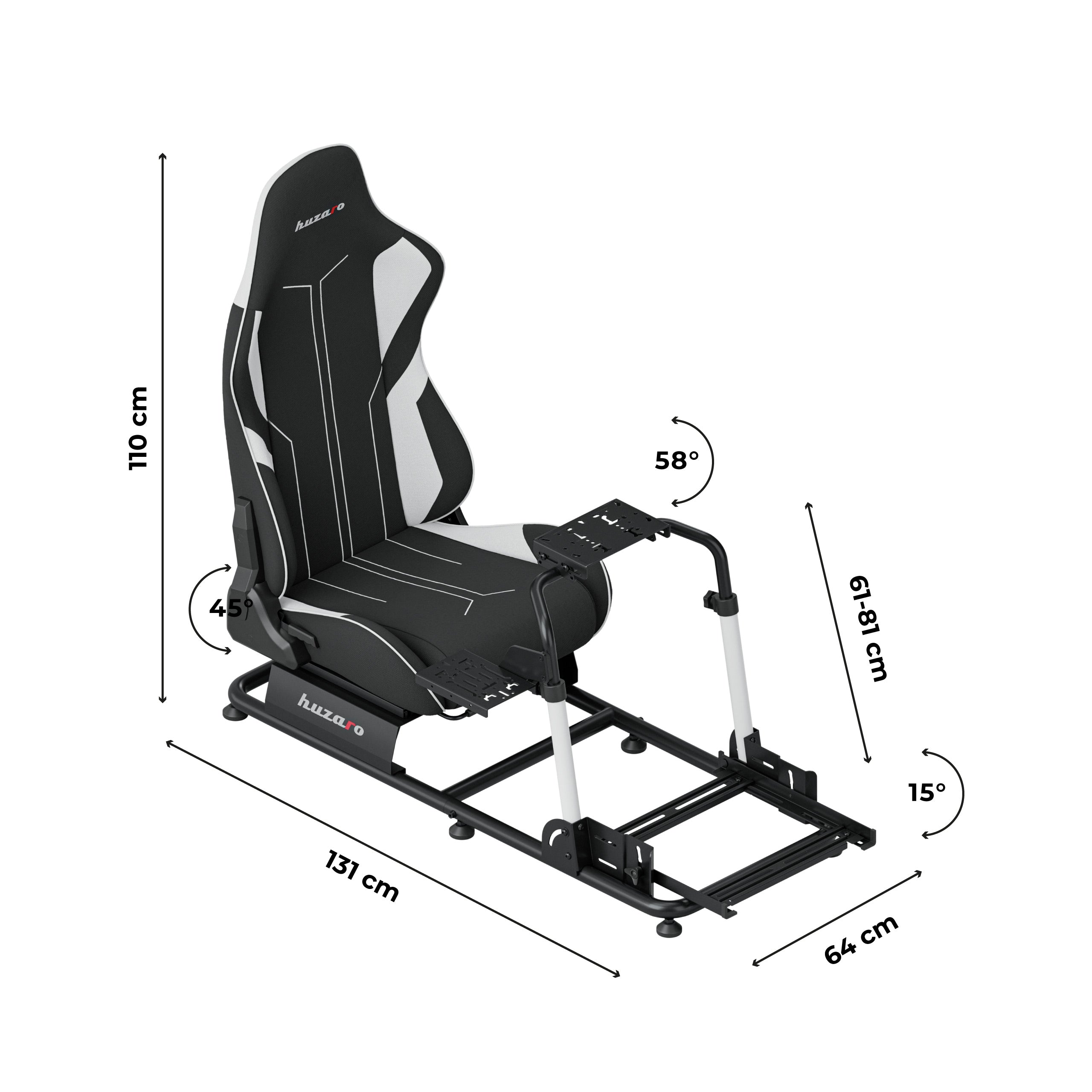 Cockpit de curse Huzaro Speed 5.5 sim racing