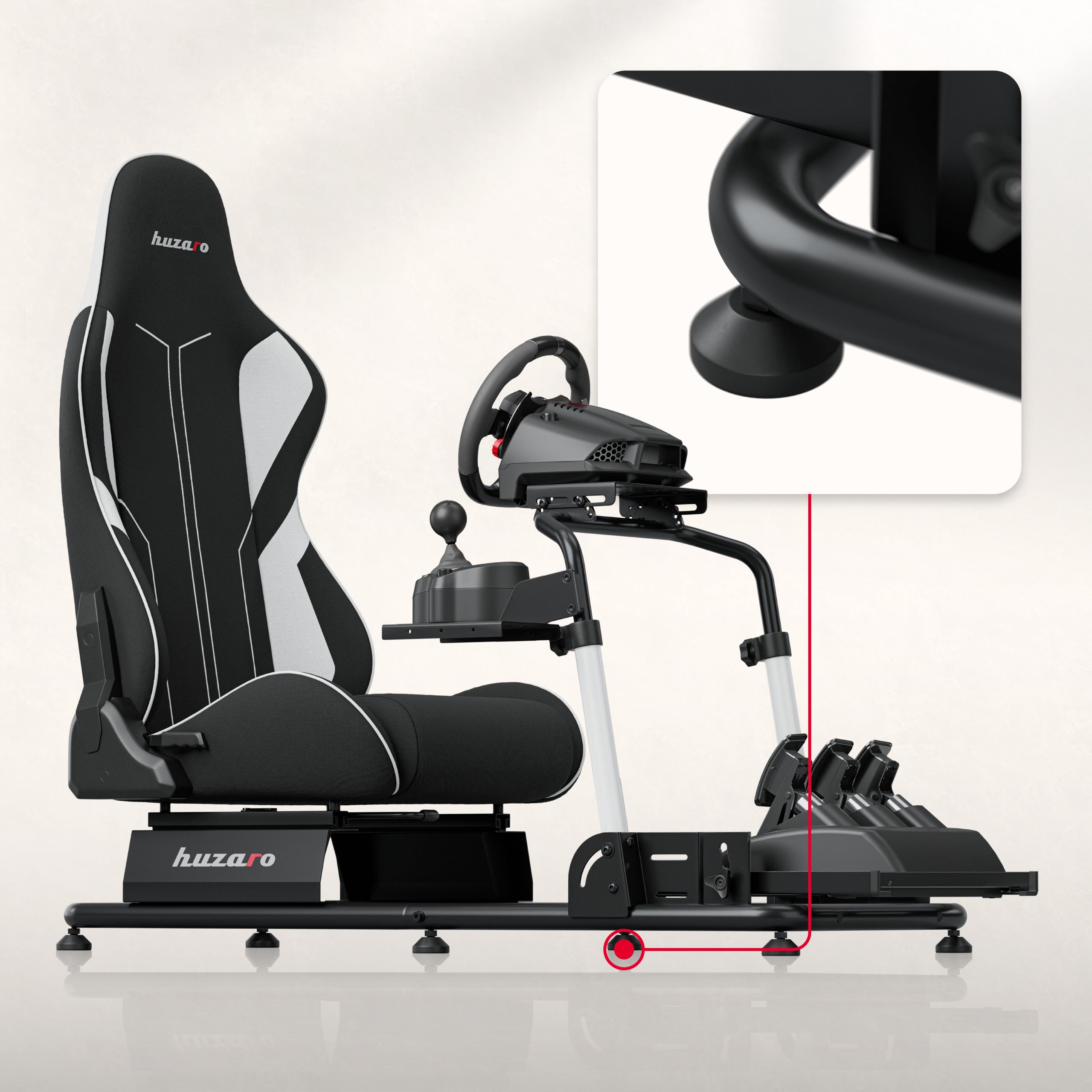Cockpit de curse Huzaro Speed 5.5 sim racing