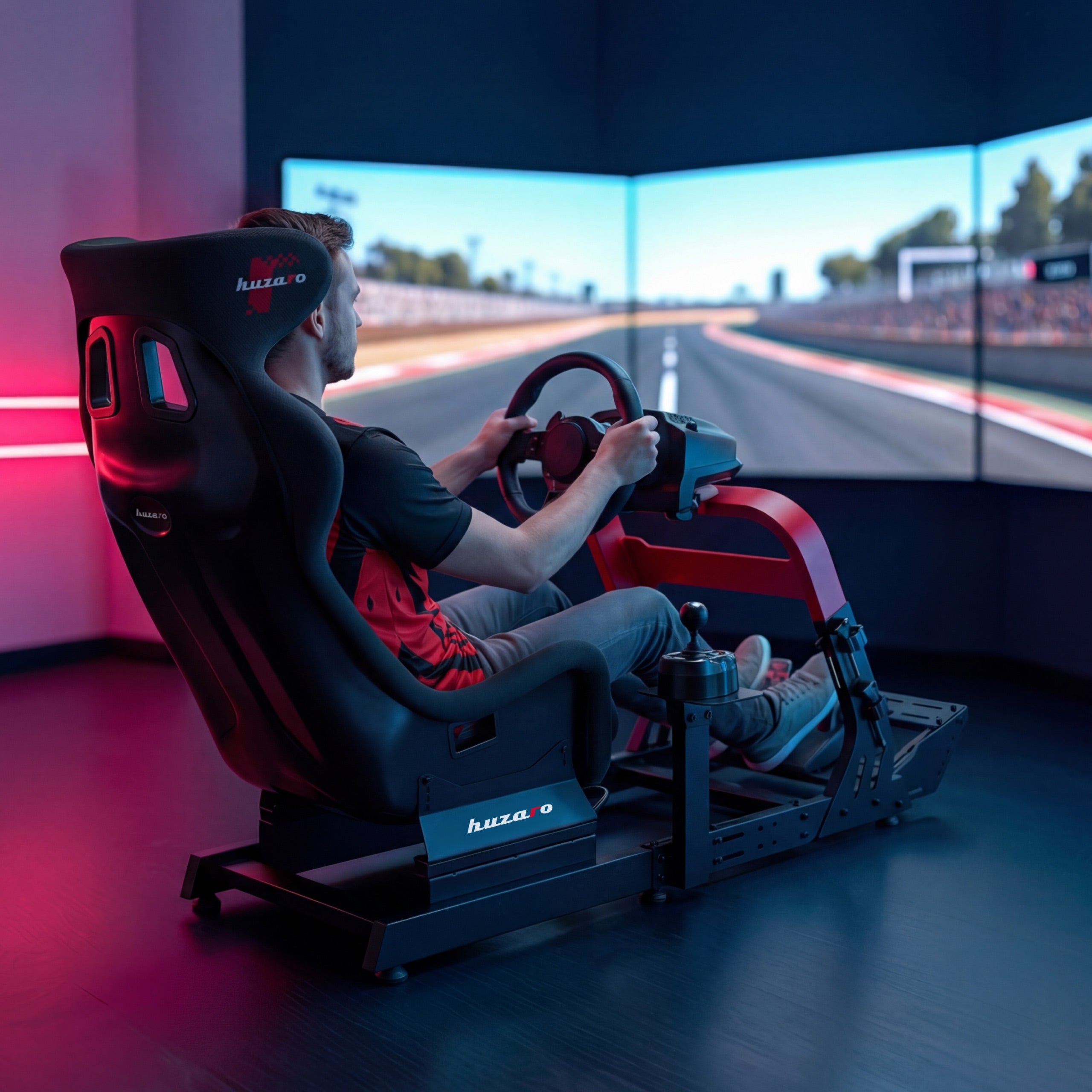 Cockpit de curse Huzaro Speed 8.3 sim racing